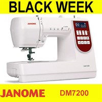 Janome DM7200 symaskine Black Week